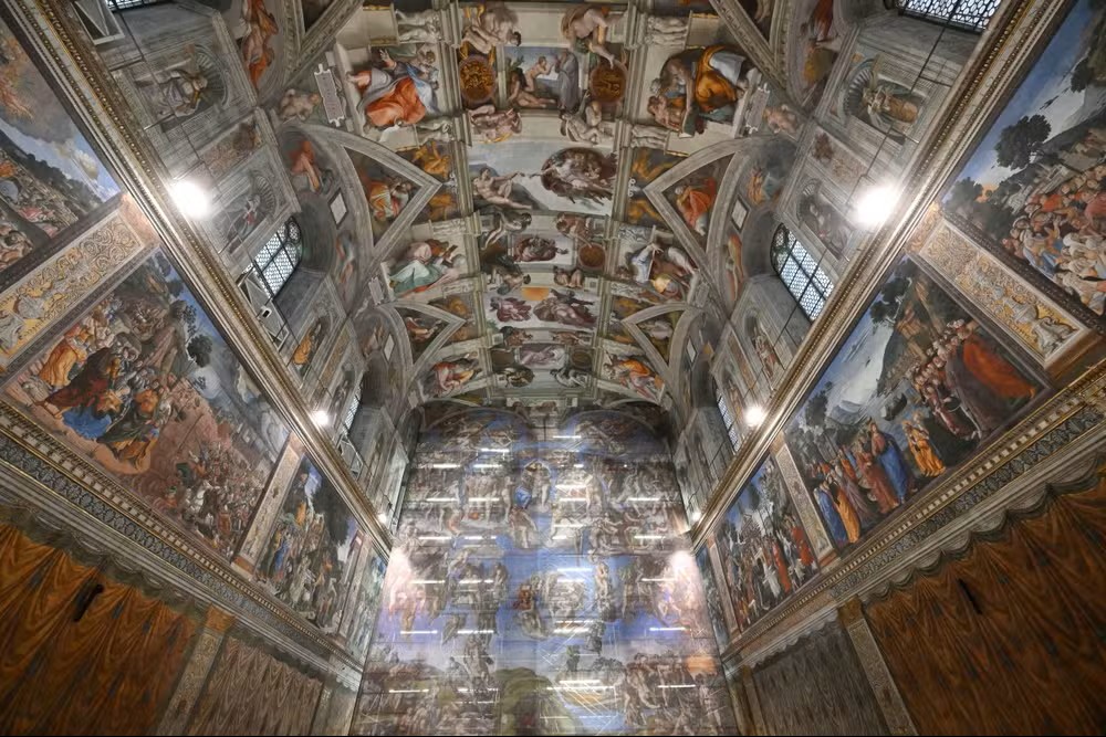 Afp 20260228 99al2je V1 Midres Vaticanartrestorationsistinechapel