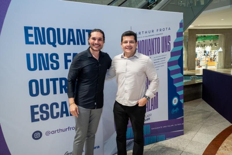 Método ESCALE - Arthur Frota reúne convidados no Iguatemi Bosque para lançamento de seu primeiro livro