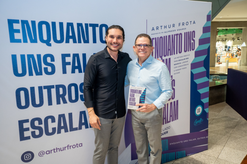 Método ESCALE - Arthur Frota reúne convidados no Iguatemi Bosque para lançamento de seu primeiro livro