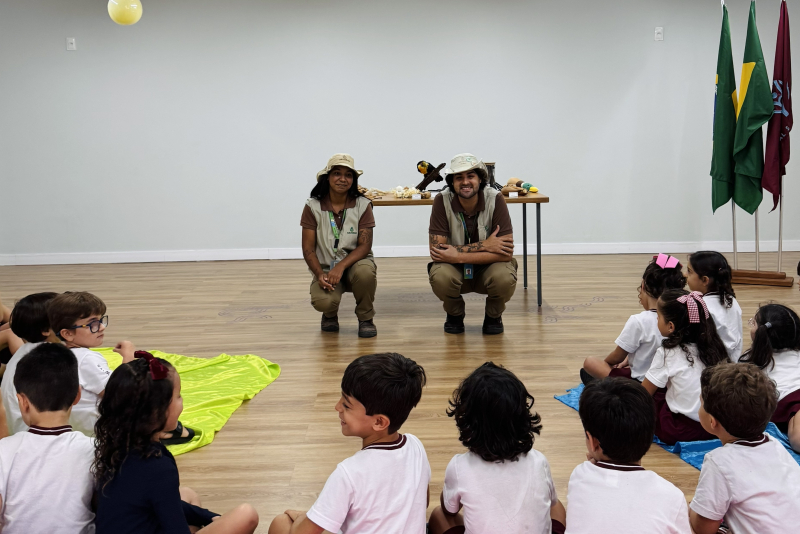Programa “Arvorar na Escola” leva experiências de educação ambiental para escola de Fortaleza