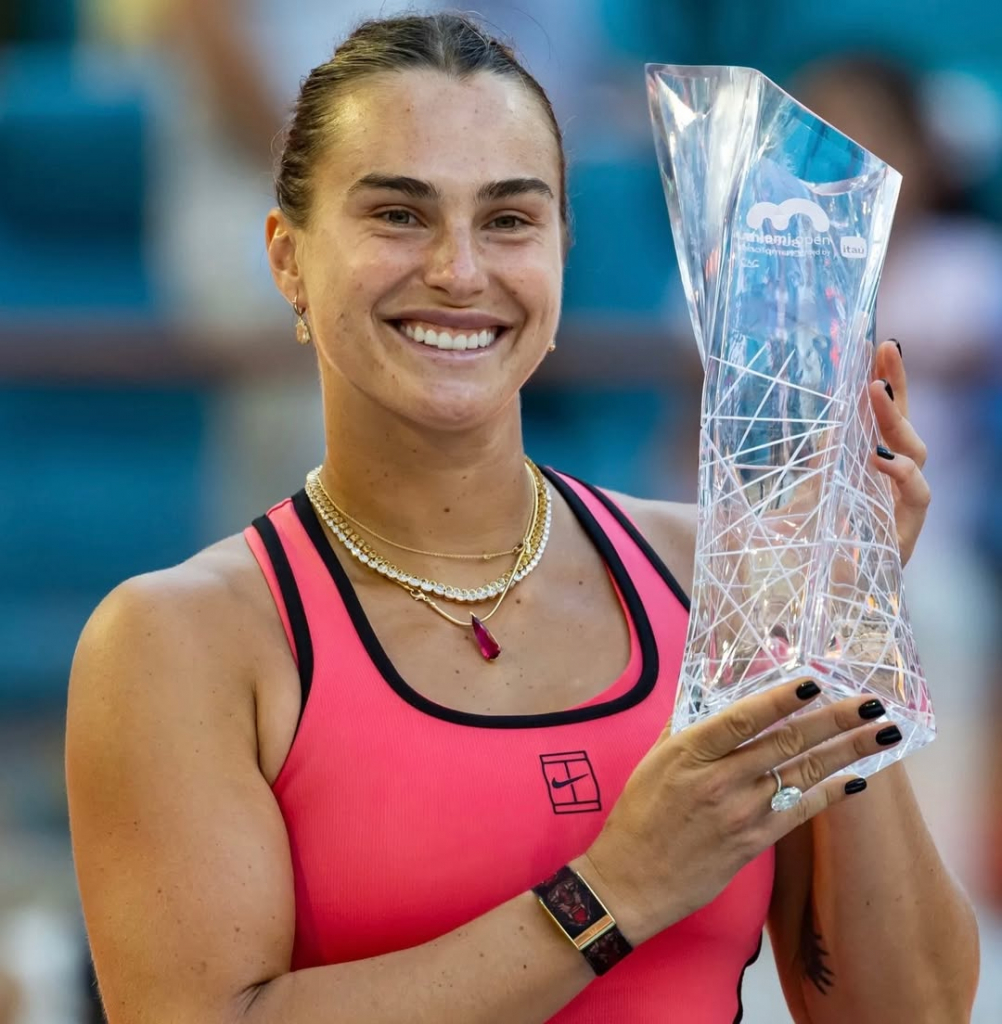 Sabalenka confirma fase dominante com novo título em Miami - Fotos: Reprodução/Instagram