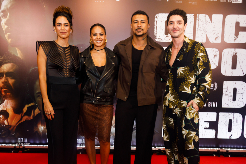 Elenco do filme “Cinco Tipos de Medo” se reúne em pré-estreia do thriller premiado em São Paulo