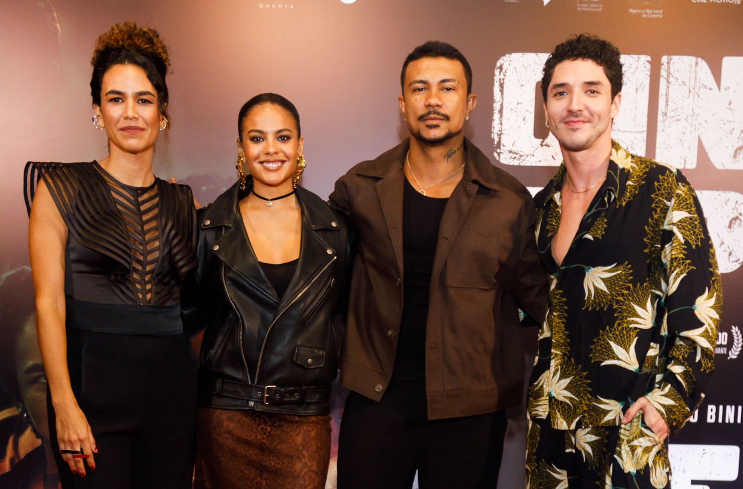 Elenco do filme “Cinco Tipos de Medo” se reúne em pré-estreia do thriller premiado em São Paulo