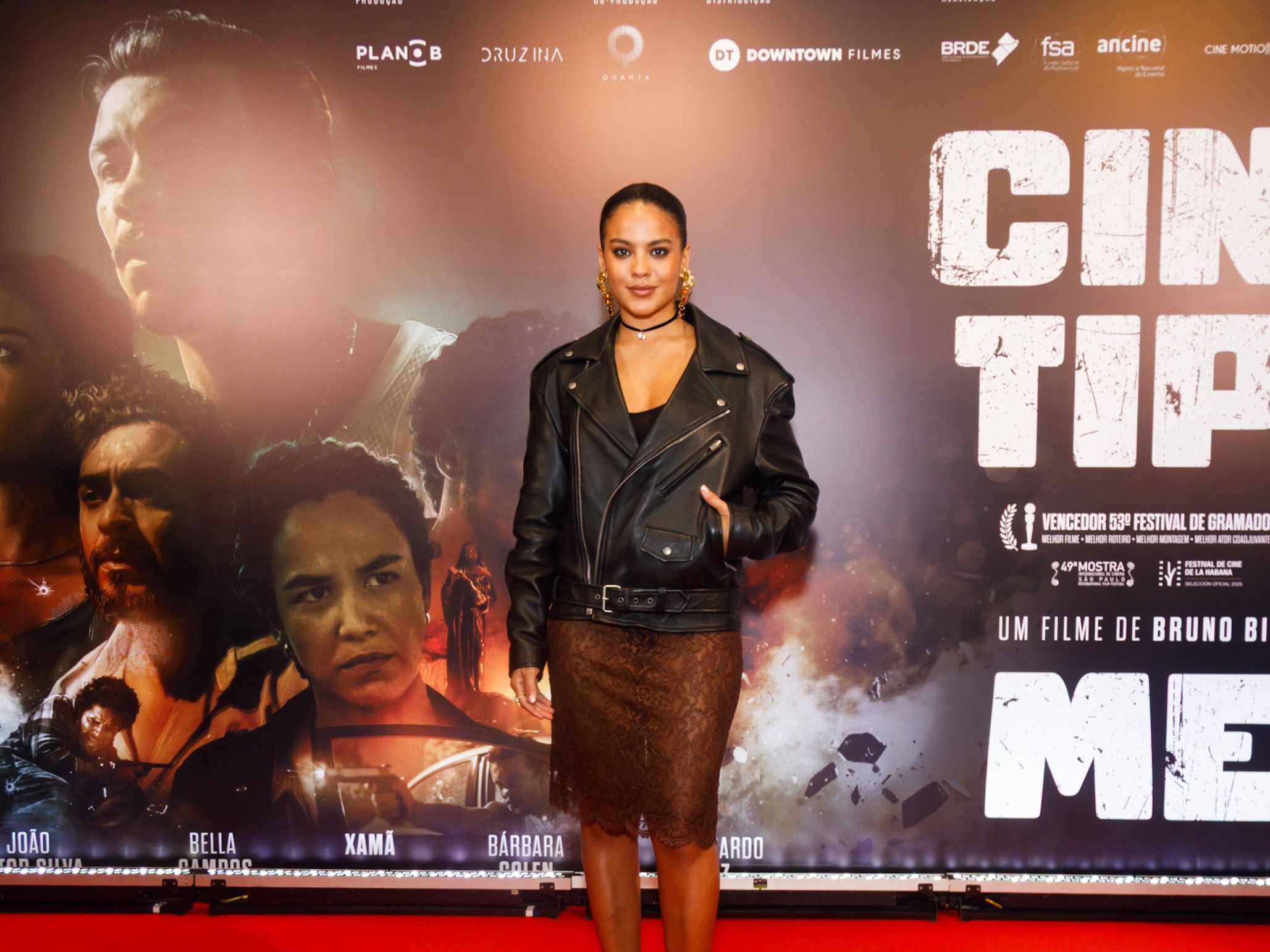 Elenco do filme “Cinco Tipos de Medo” se reúne em pré-estreia do thriller premiado em São Paulo