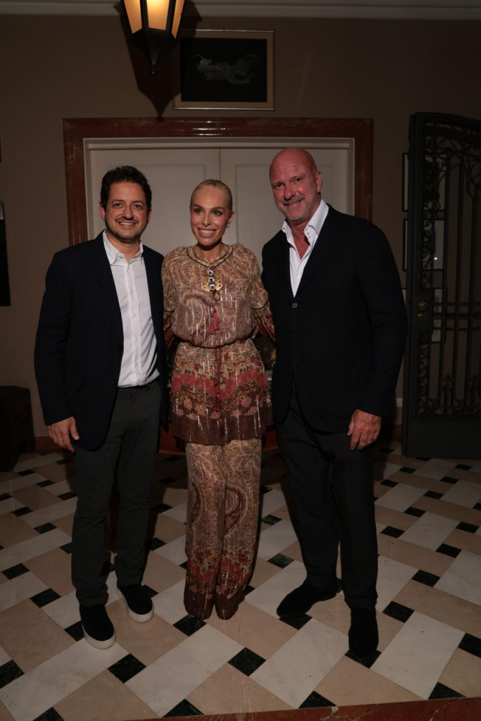 Carlos Jereissati, Neusinha Saad E Giuseppe Cipriani