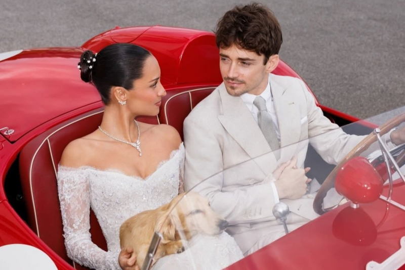 Charles Leclerc E Alexandra Saint Mleux (5)