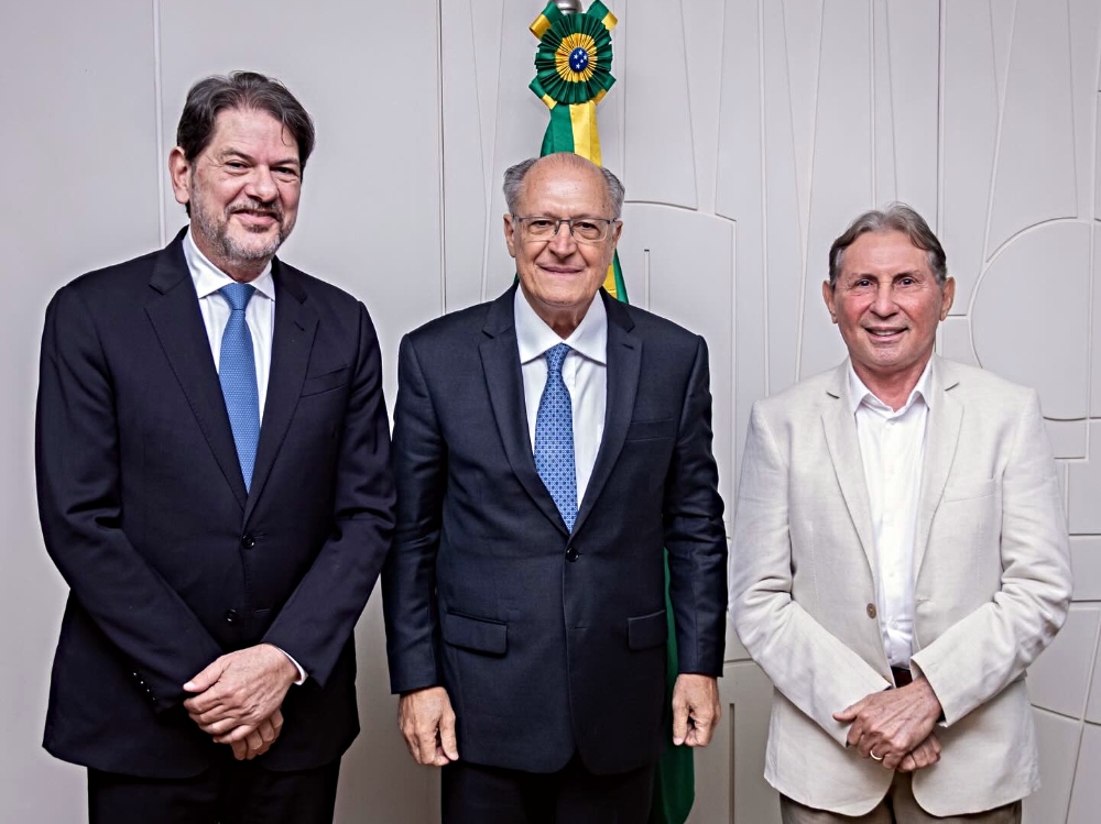 Cid Gomes discute fortalecimento da indústria do aço com Geraldo Alckmin