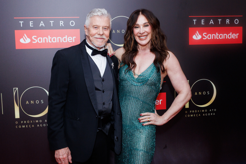 marco cultural - Famosos levam glamour à celebração de 10 anos do Teatro Santander em São Paulo