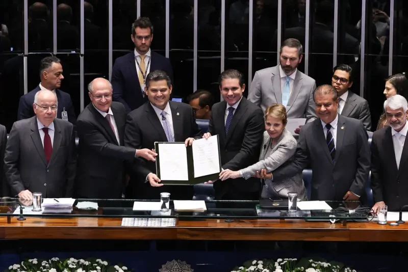 Congresso Nacional Promulga Acordo Mercosul União Europeia Foto Agência Brasil