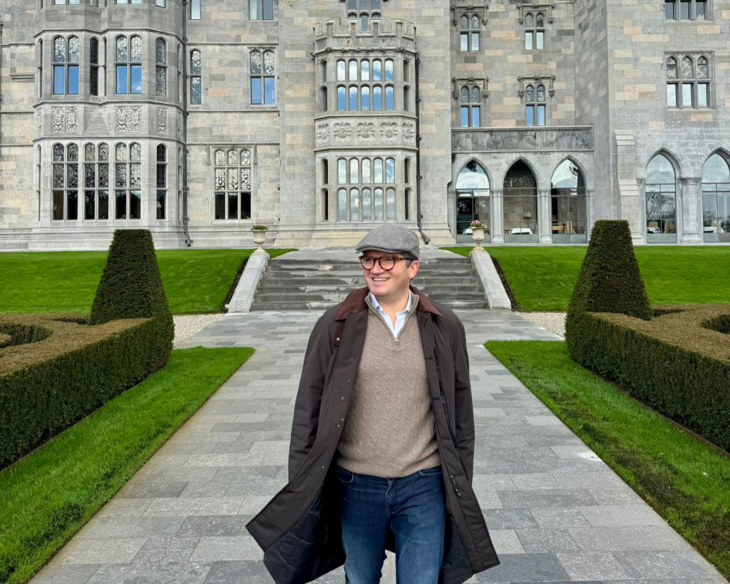 Paisagens e castelos centenários moldam o cenário da viagem. Fotos: Arquivo pessoal 