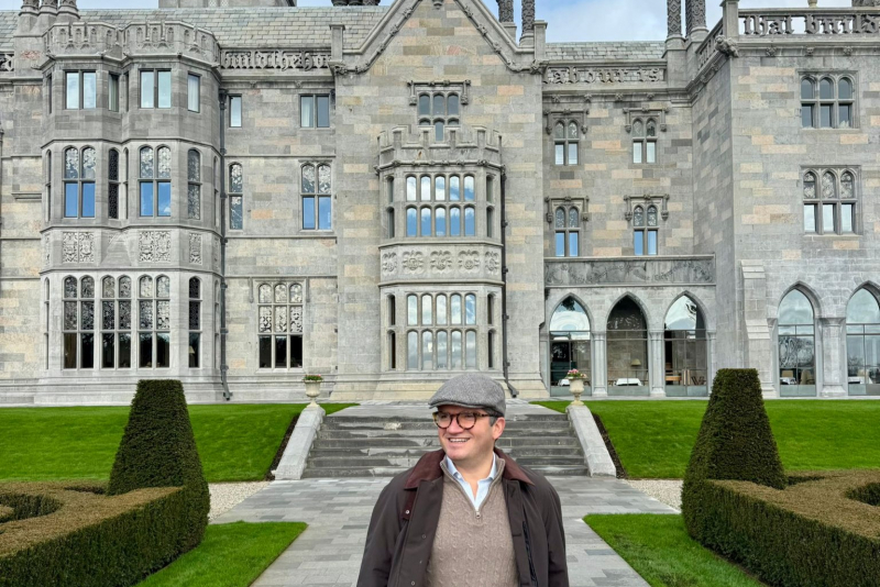 David Moura do Carmo percorre castelos históricos e tradições do countryside em viagem pela Irlanda