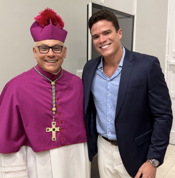 Marcos Lessa acompanha cerimônia de instalação da Diocese de Baturité