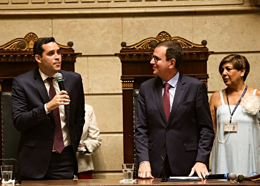 Eduardo Cavaliere assume a Prefeitura do Rio e promete nova fase administrativa