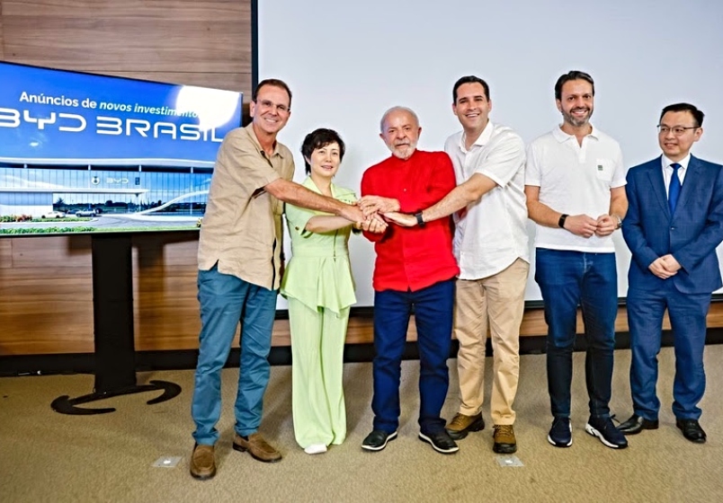 BYD anuncia investimento de R$ 300 mi em centro de testes e inovação no Rio