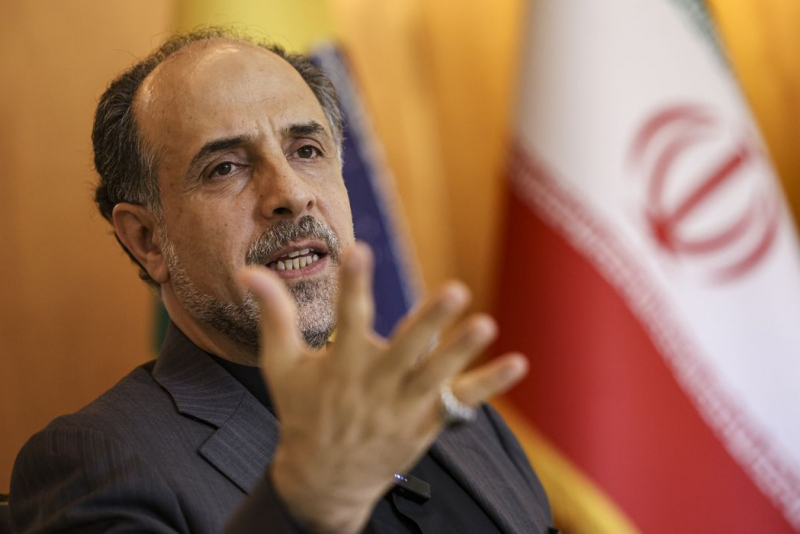 Embaixador Do Irã No Brasil, Abdollah Nekounam Foto Agência Brasil