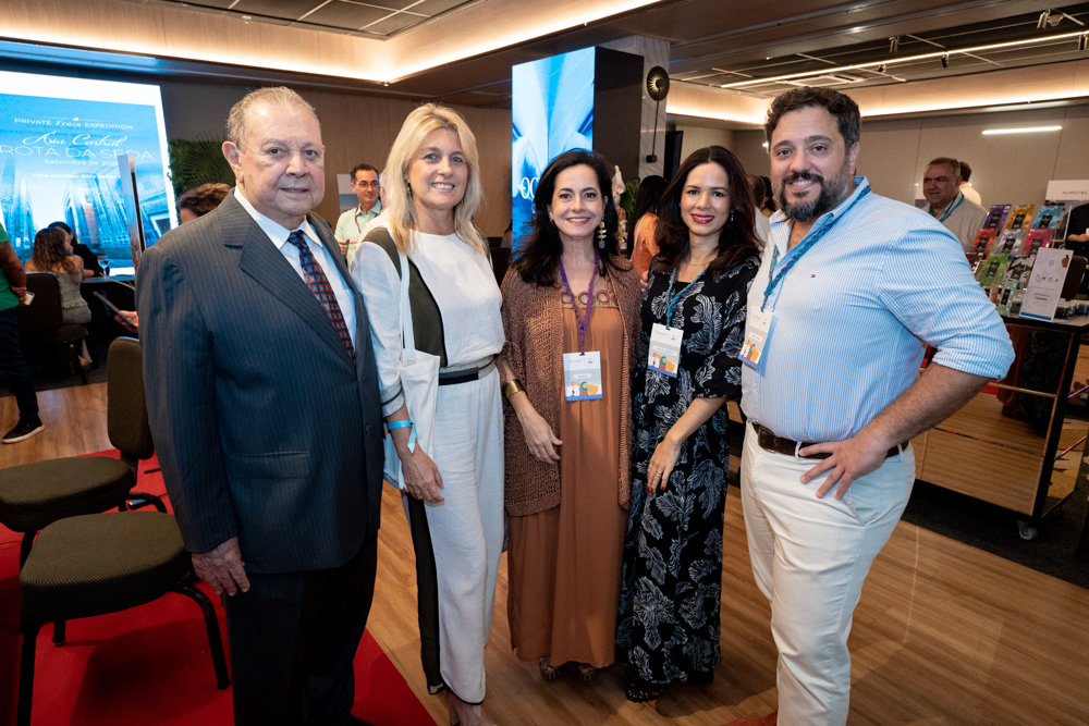 Ernani E Monique Barreira, Natália Abreu, Caroline Miranda E Gonzalo Pena