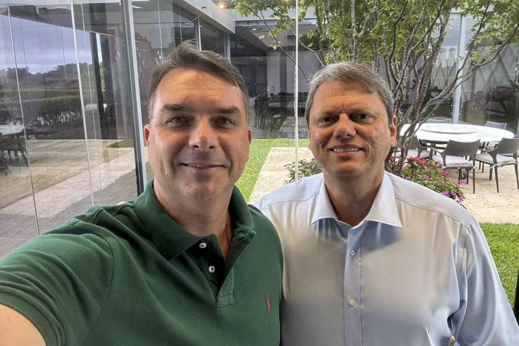 Flavio Bolsonaro E Tarcisio De Freitas