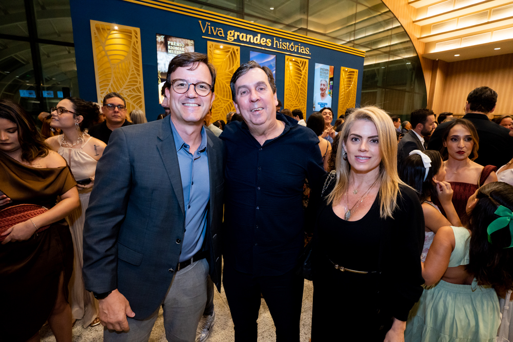 Gian Franco, João Mendonça E Letícia Studart