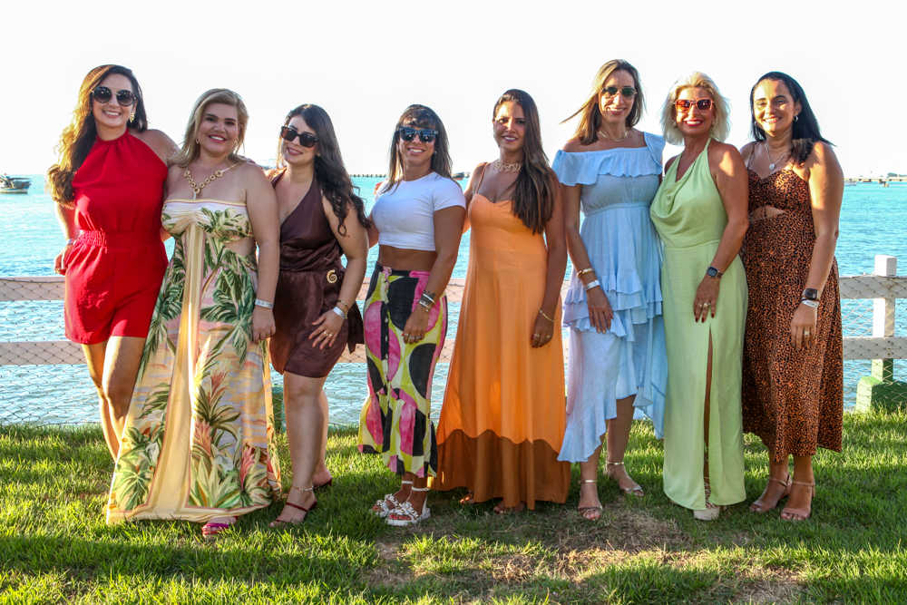 Brisa do mar embala o Dia da Mulher no Iate Clube de Fortaleza
