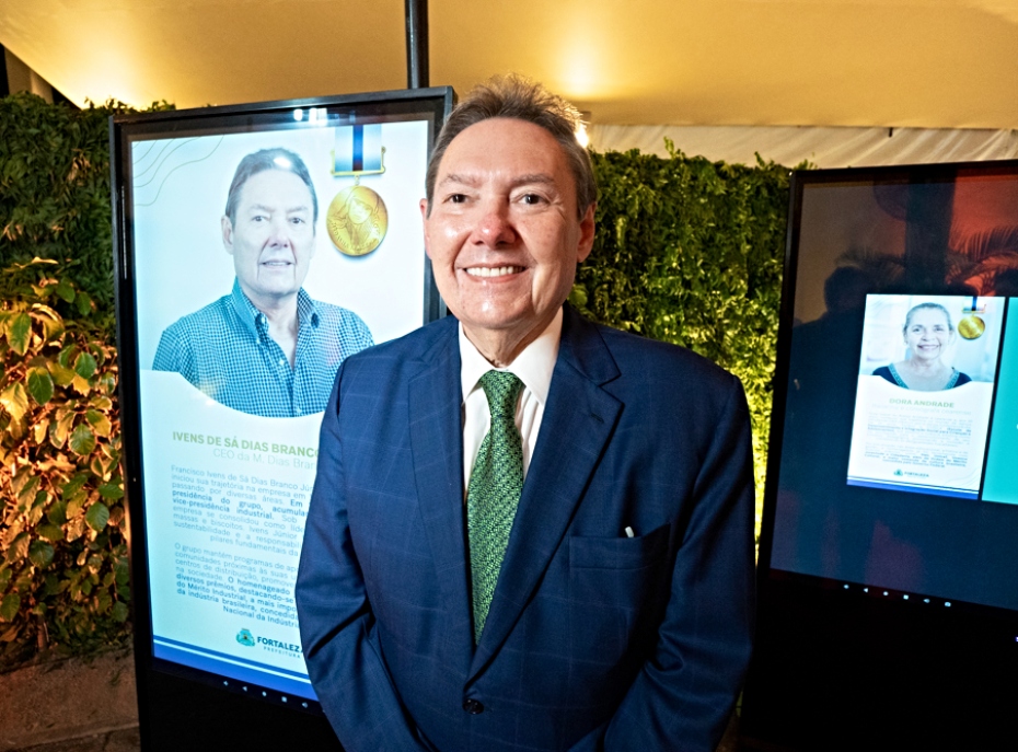 Ivens Dias Branco Júnior receberá o Troféu Carnaúba concedido pela ACC