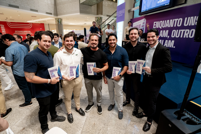 Método ESCALE - Arthur Frota reúne convidados no Iguatemi Bosque para lançamento de seu primeiro livro