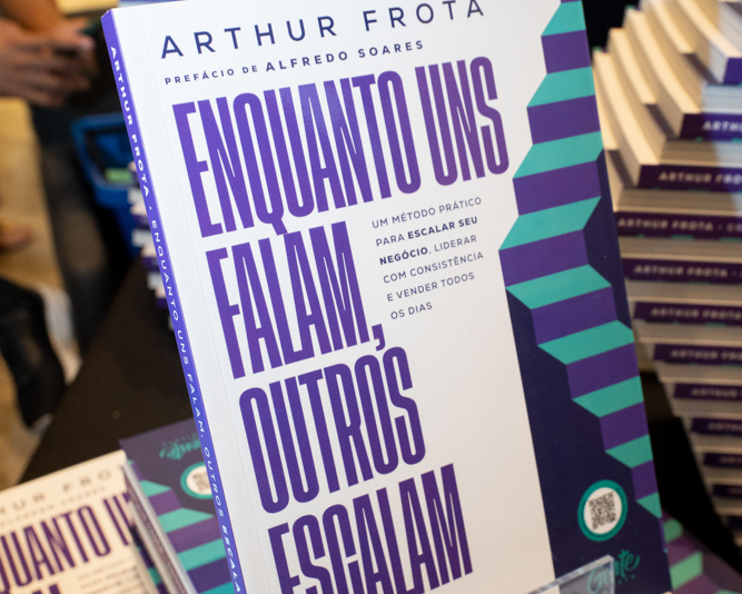 Método ESCALE - Arthur Frota reúne convidados no Iguatemi Bosque para lançamento de seu primeiro livro