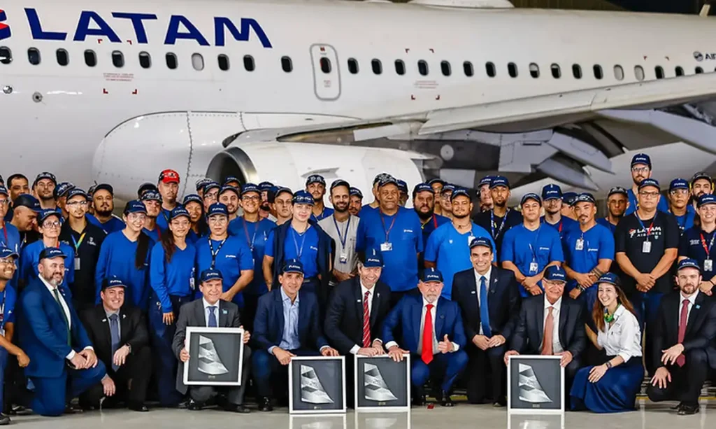 Latam Incorpora Na Frota Os Primeiros Aviões Da Embraer Foto Ricardo Stuckert