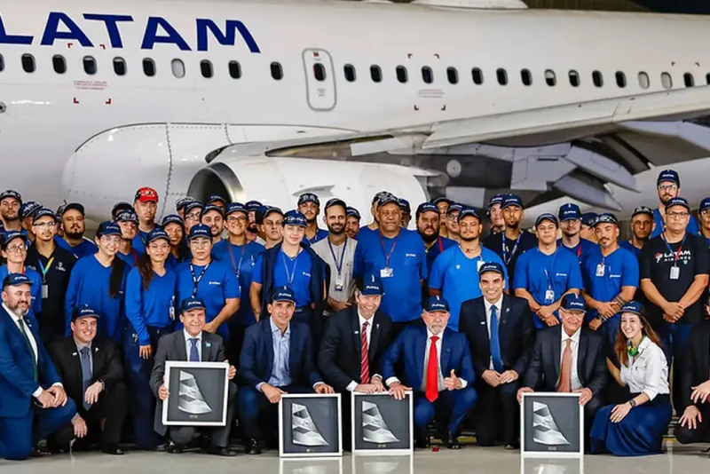 Latam incorpora na frota os primeiros aviões da Embraer