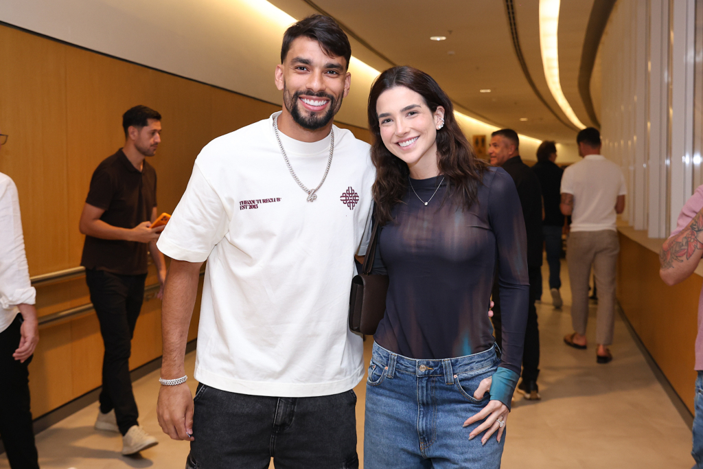 Lucas Paquetá E Maria Eduarda Fournier
