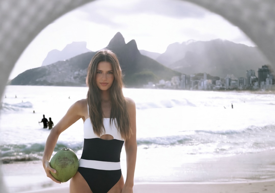 Lelê Burnier leva lifestyle fitness à praia de Ipanema, no Rio