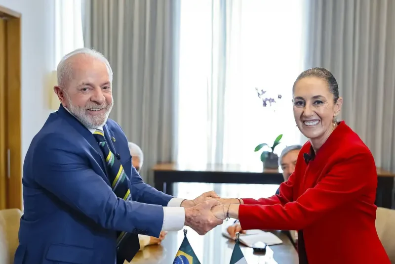 Lula e presidenta do México querem reunir empresários dos dois países