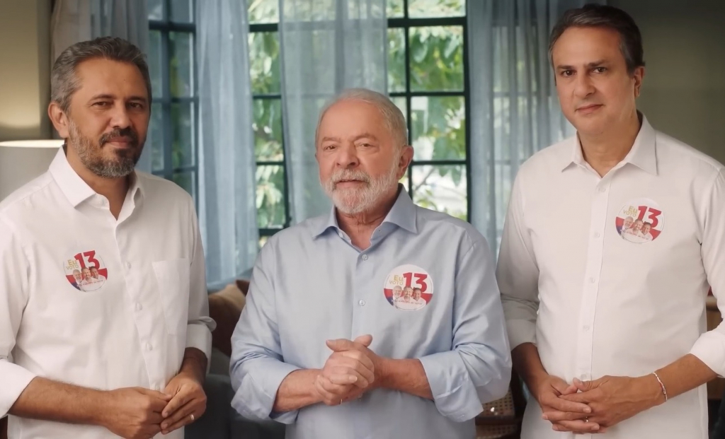 Lula, Elmano E Camilo Santana Em 2022
