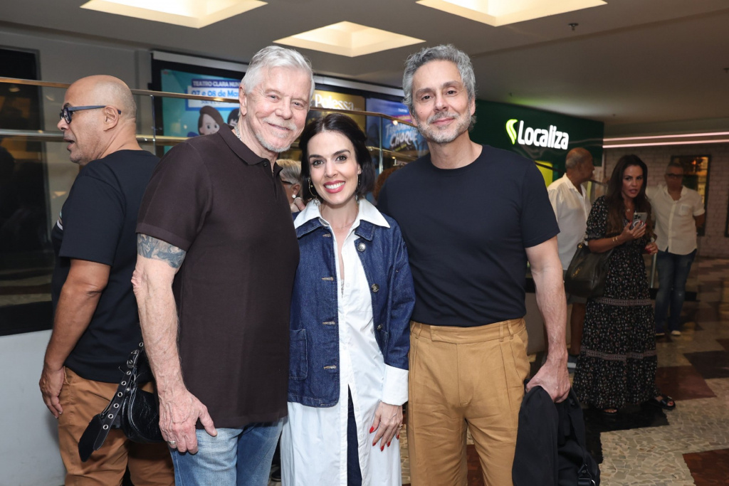 Miguel Falabella Karen Brusttolin E Alexandre Nero