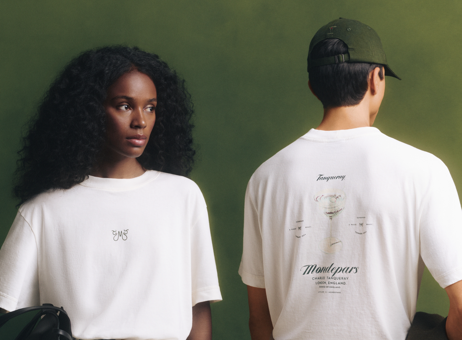 Mondepars, de Sasha Meneghel, apresenta coleção cápsula com Tanqueray