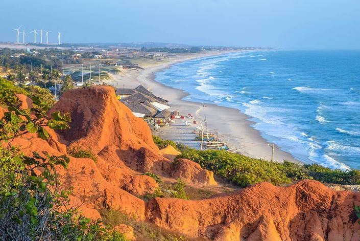 Morro Branco Beberibe Ceara Brasil