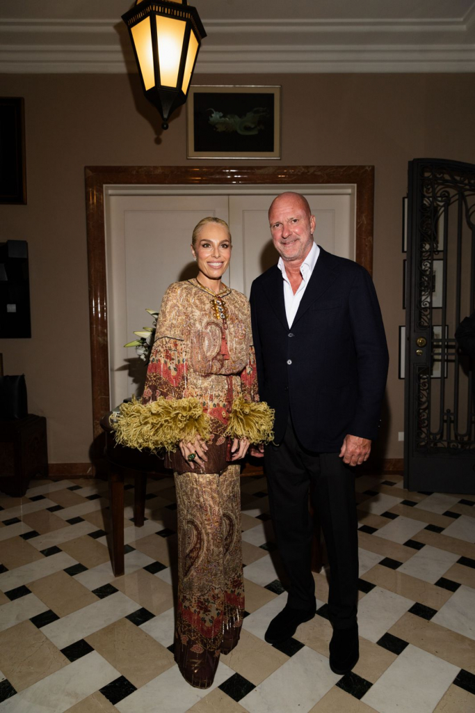 Neusinha Saad E Giuseppe Cipriani