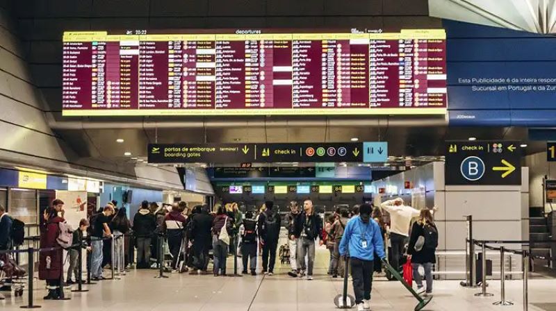 Aeroportos da União Europeia projetam filas de até 2 horas com novo sistema de fronteiras