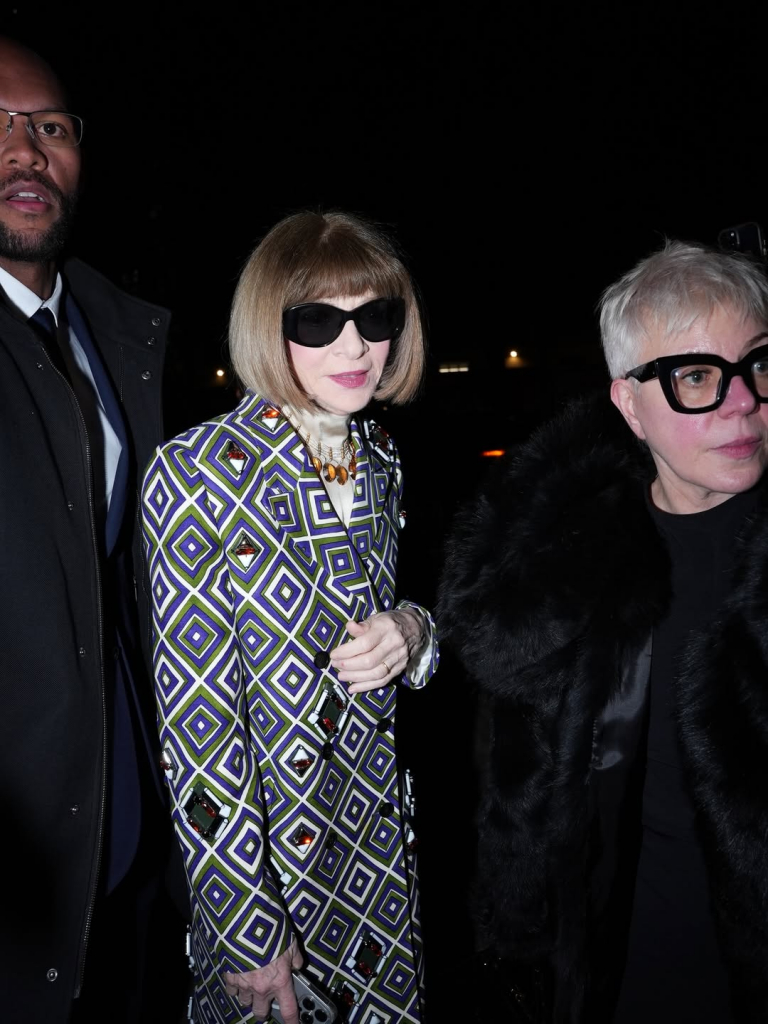 Paris Fashion Week March 2026show @maisonalaia In Frame Anna Wintour#pfw #parisfashionweek #al