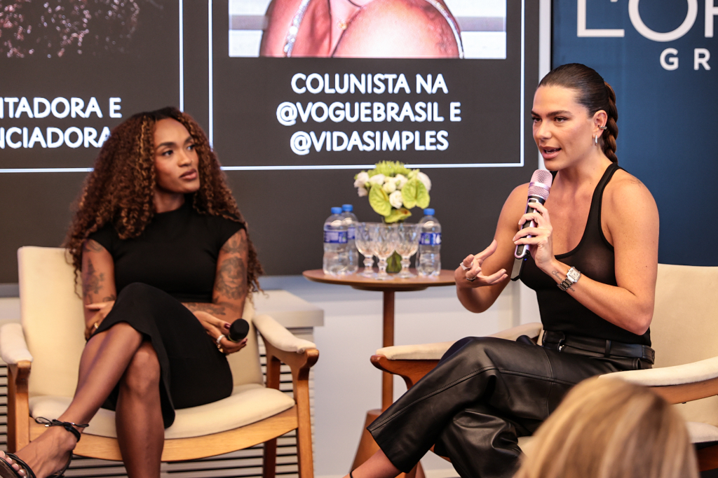 Patrícia Ramos e Mariana Goldfarb participam de talk da YSL Beauty no Rio com foco em conscientização e informação - Fotos: Victor Chapetta / Brazil News