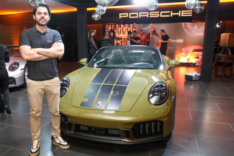 Porsche apresenta 911 Spirit 70 em Fortaleza e celebra legado com olhar contemporâneo