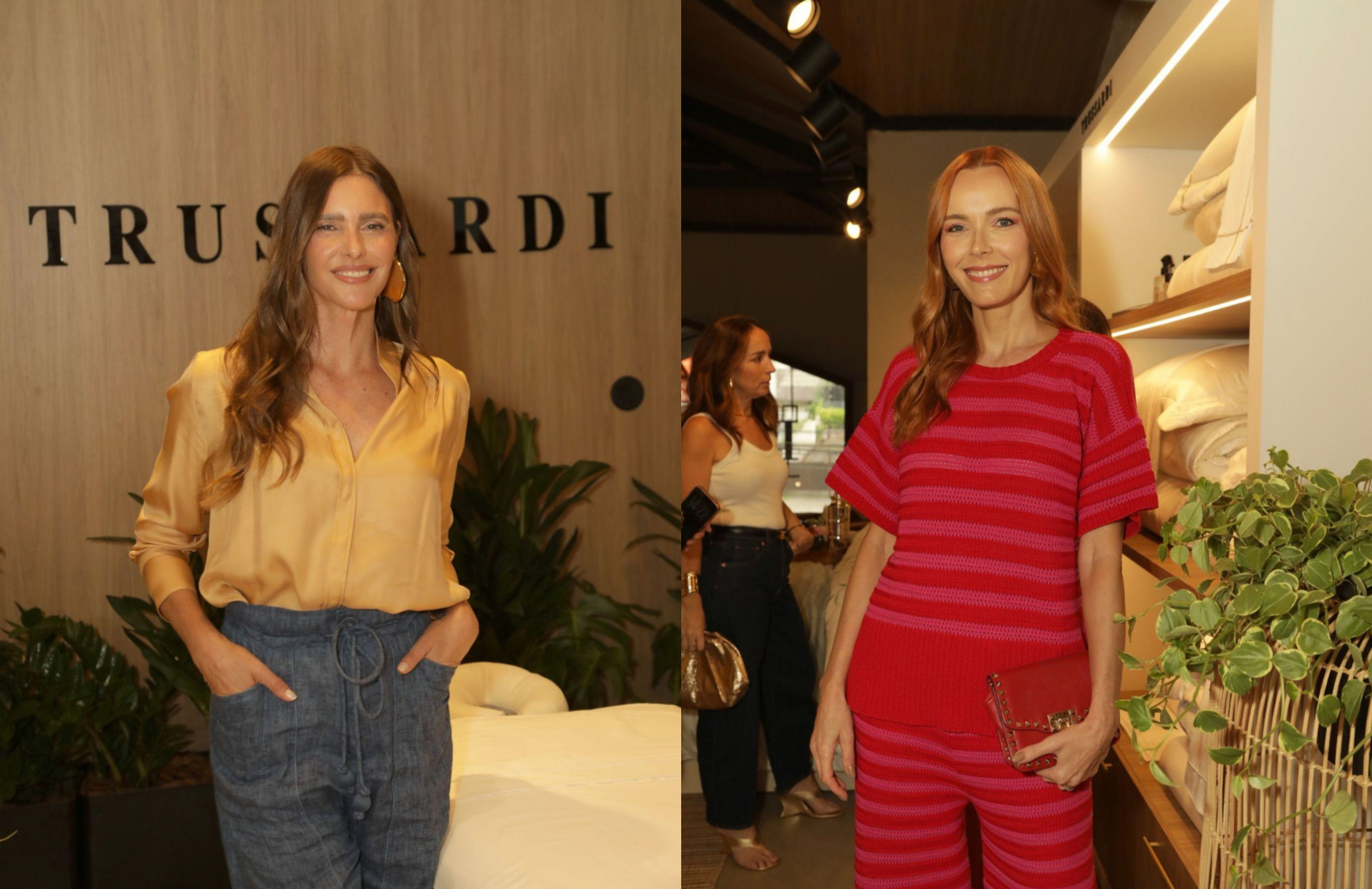 Fernanda Lima e Fran Justus prestigiam inauguração do Spazio Trussardi em São Paulo