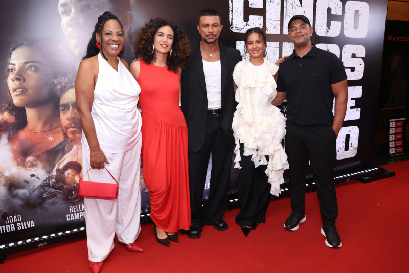 Filme “Cinco Tipos de Medo” reúne elenco e convidados em pré-estreia no Rio