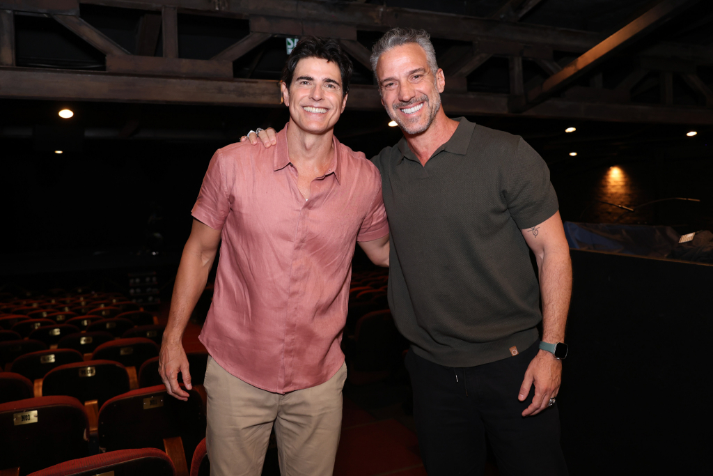 Reynaldo Gianecchini E Carlos Bonow Nos Bastidores 1