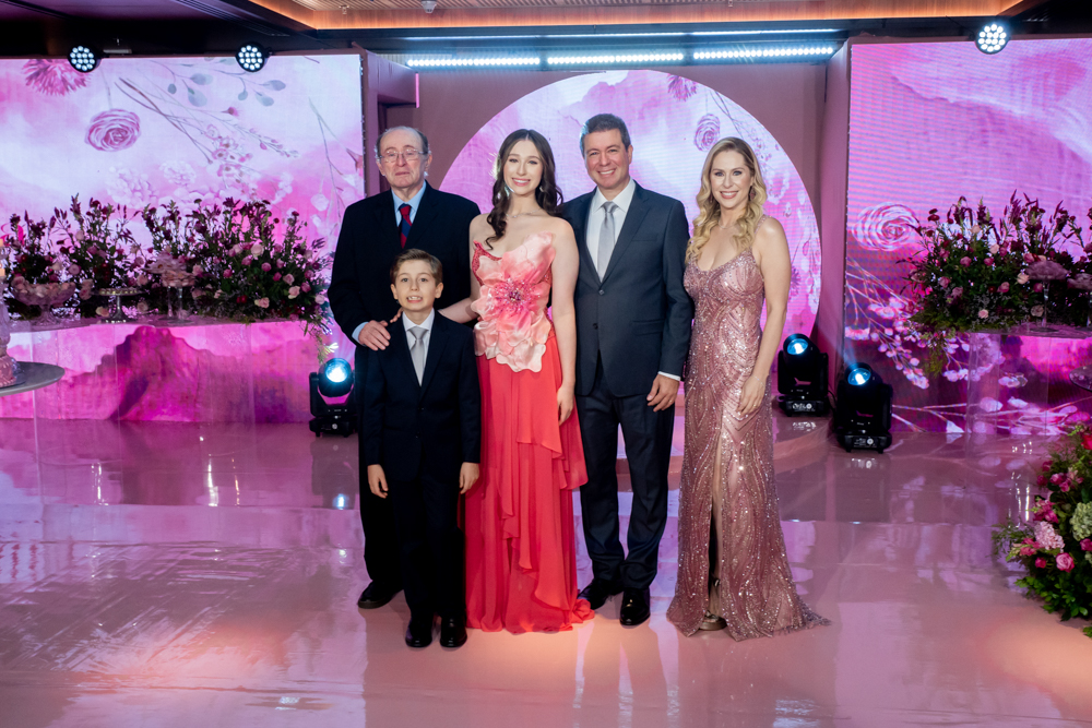 Roberto, Helena E Leonardo Pimentel, Nanette Castelo Branco E Antônio Carlos Neto