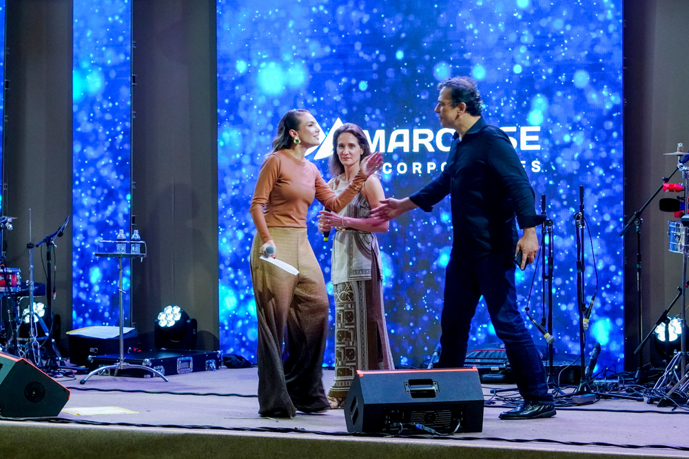 Taís Lopes, Carla Pontes E Paulo Marcelo Santana