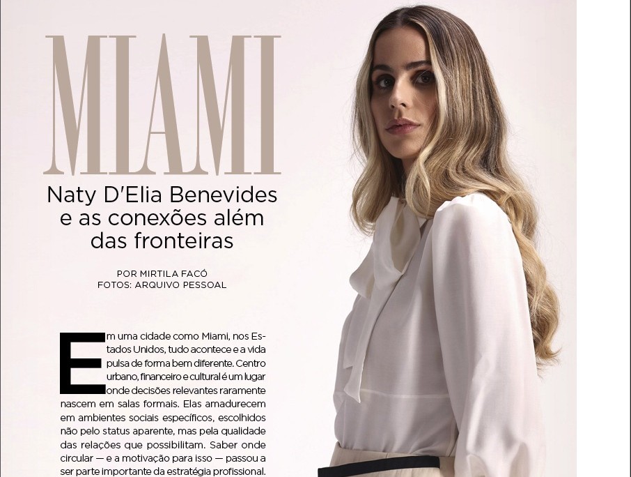 Nova INSIDER destaca conexões globais, luxo contemporâneo e protagonistas do networking internacional