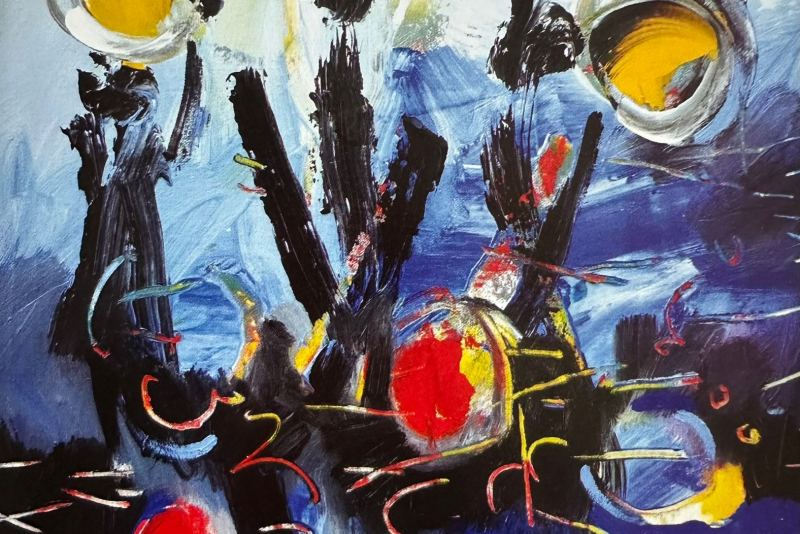 Tributo artístico - Homenagem à poeta: artista Mano Alencar relembra texto de Fernanda Benevides sobre obra exposta em Miami