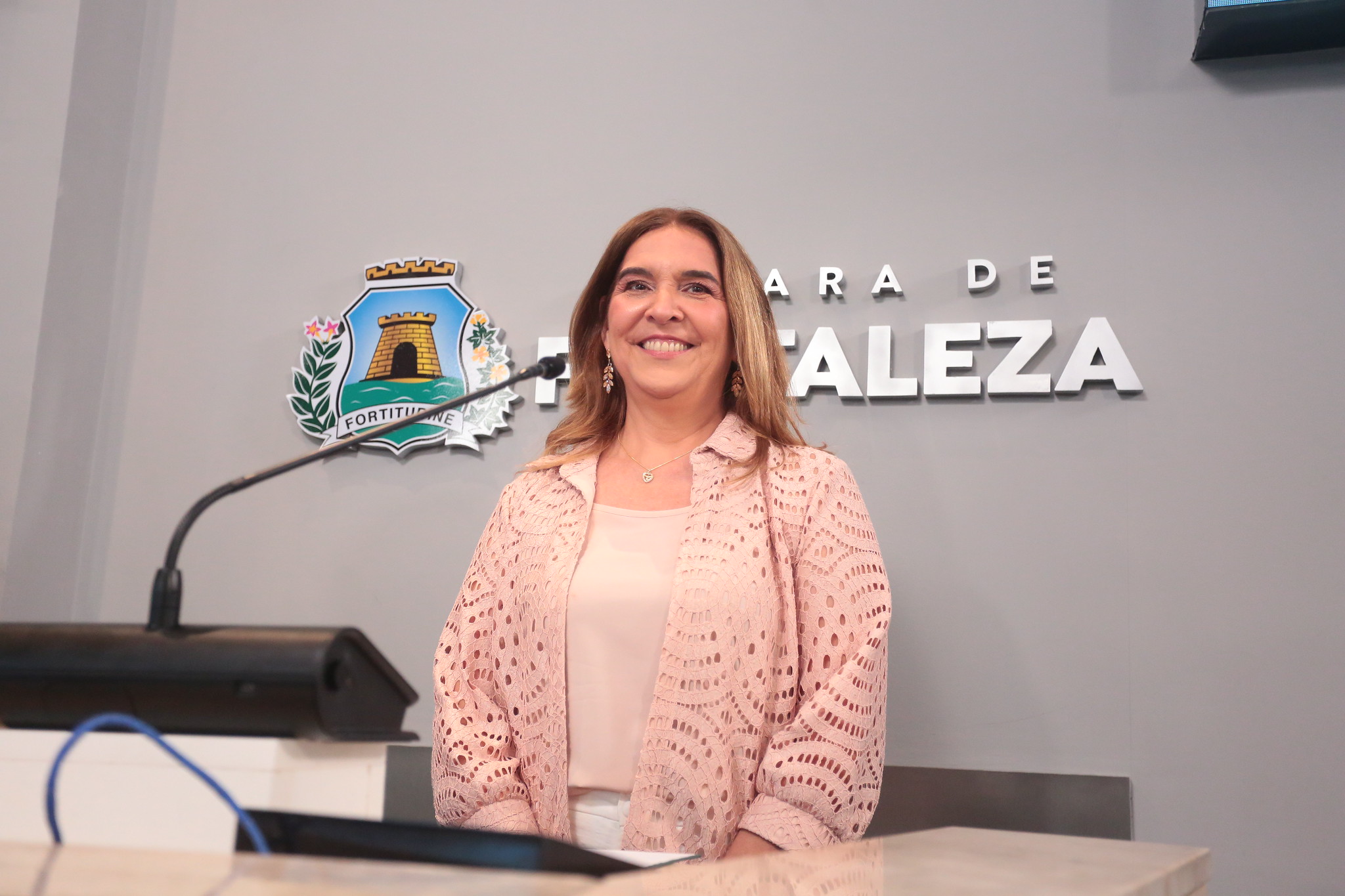 Posse de Adriana Pedrosa expõe dinâmica de suplência na Câmara de Fortaleza