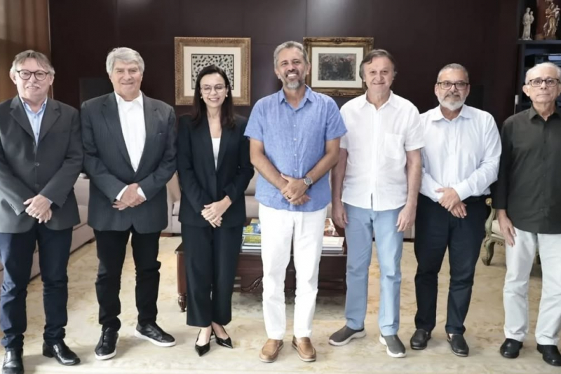 Elmano de Freitas e Cirilo Pimenta articulam projeto de R$ 1,5 bilhão para criação de hub logístico