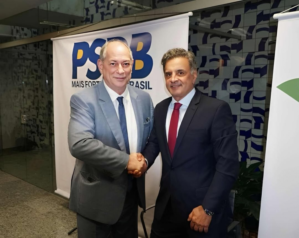 Aécio Neves Convida Ciro Gomes Para Disputar A Presidência Pelo Psdb! 🇧🇷em Um Movimento Decisi